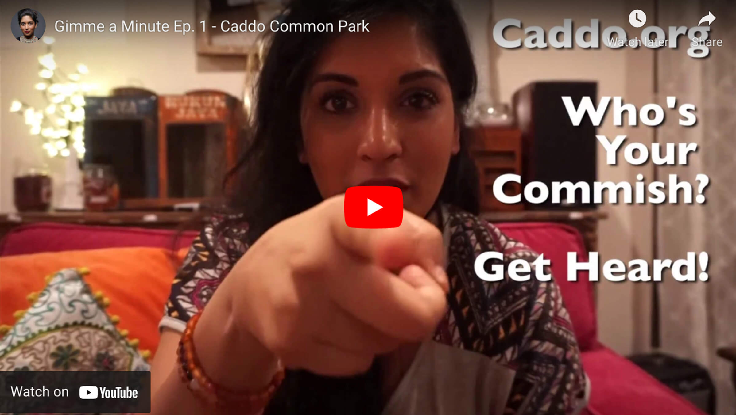 Featured image for “Gimme a Minute Ep. 1 – Caddo Common Park”